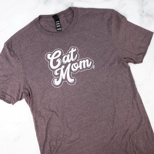 NWOT Cat Lady Box Swell Cat Mom Tee